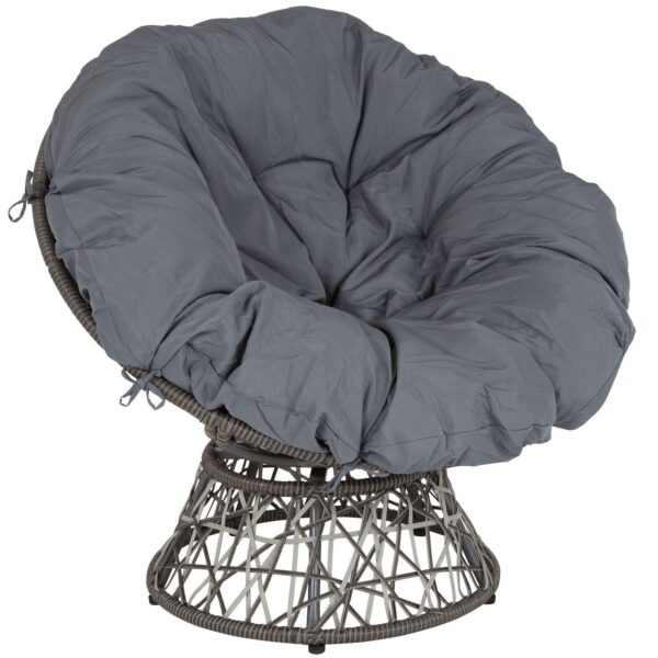 Flash Furniture Bowie Comfort Swivel Patio Papasan Chair