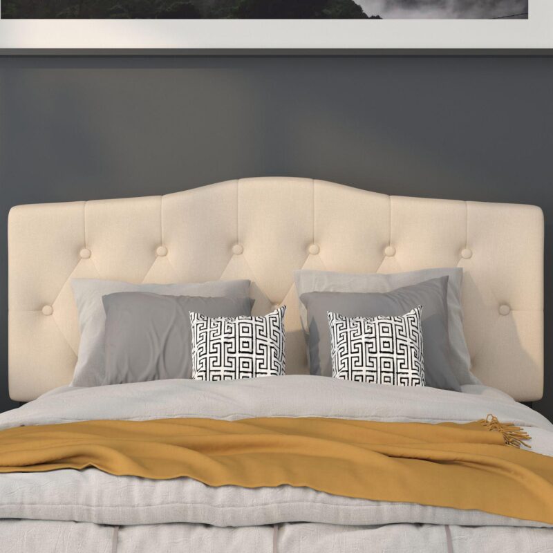 Flash Furniture Cambridge Tufted Upholstered Headboard - Image 3