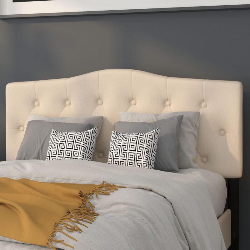 Flash Furniture Cambridge Tufted Upholstered Headboard - Image 2