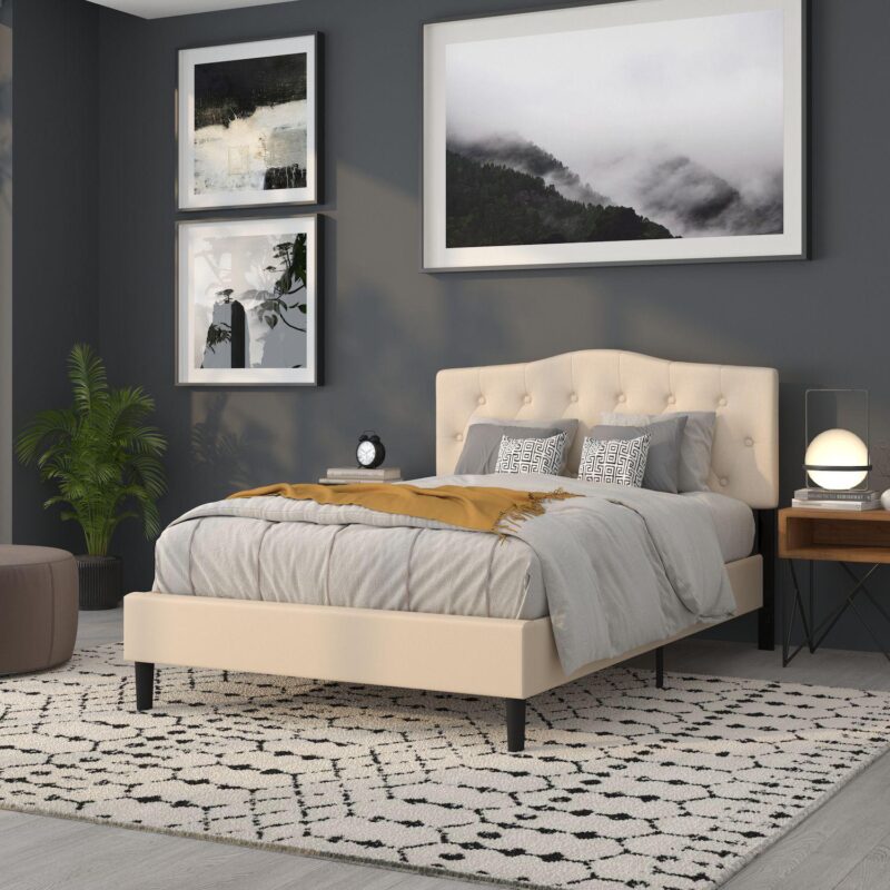 Flash Furniture Cambridge Tufted Upholstered Headboard - Image 5