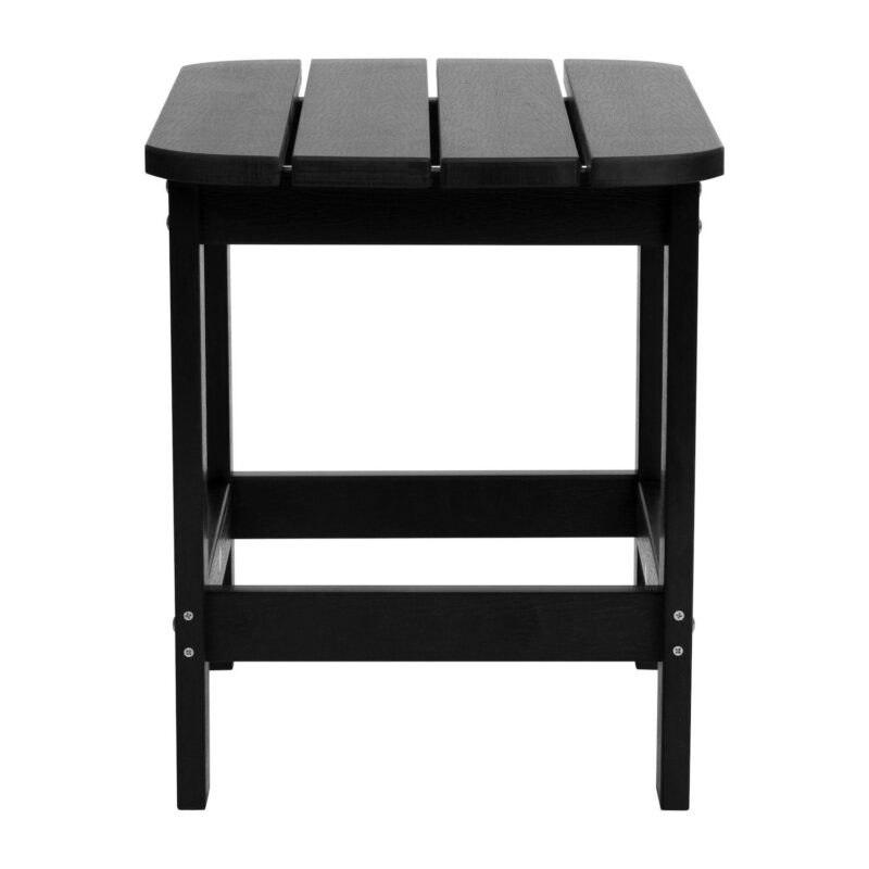 Flash Furniture Charlestown All-Weather Adirondack End Table - Image 3