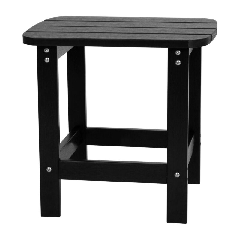 Flash Furniture Charlestown All-Weather Adirondack End Table - Image 12