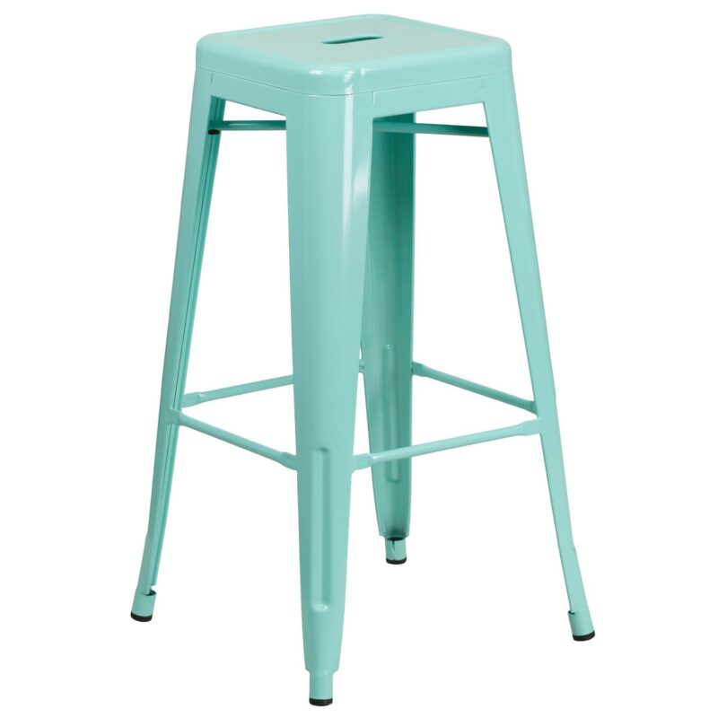 Flash Furniture Commercial Grade Backless Indoor / Outdoor Bar Stool - Image 17