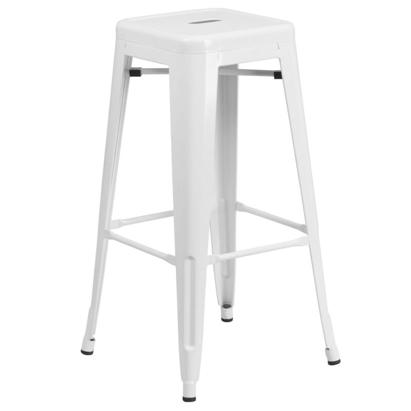 Flash Furniture Commercial Grade Backless Indoor / Outdoor Bar Stool - Image 11