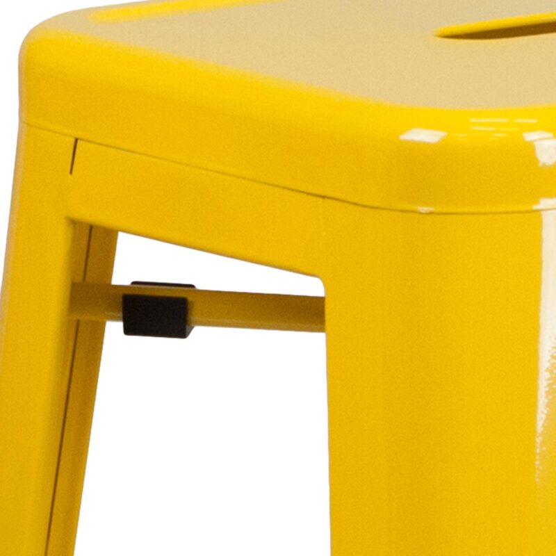 Flash Furniture Commercial Grade Backless Indoor / Outdoor Bar Stool - Image 5