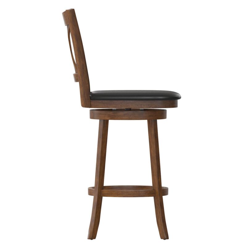 Flash Furniture Felicity Commercial Grade Classic Crossback Swivel Barstool - Image 9