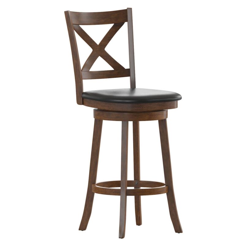 Flash Furniture Felicity Commercial Grade Classic Crossback Swivel Barstool - Image 13