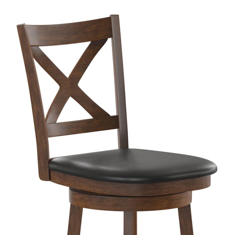 Flash Furniture Felicity Commercial Grade Classic Crossback Swivel Barstool - Image 11