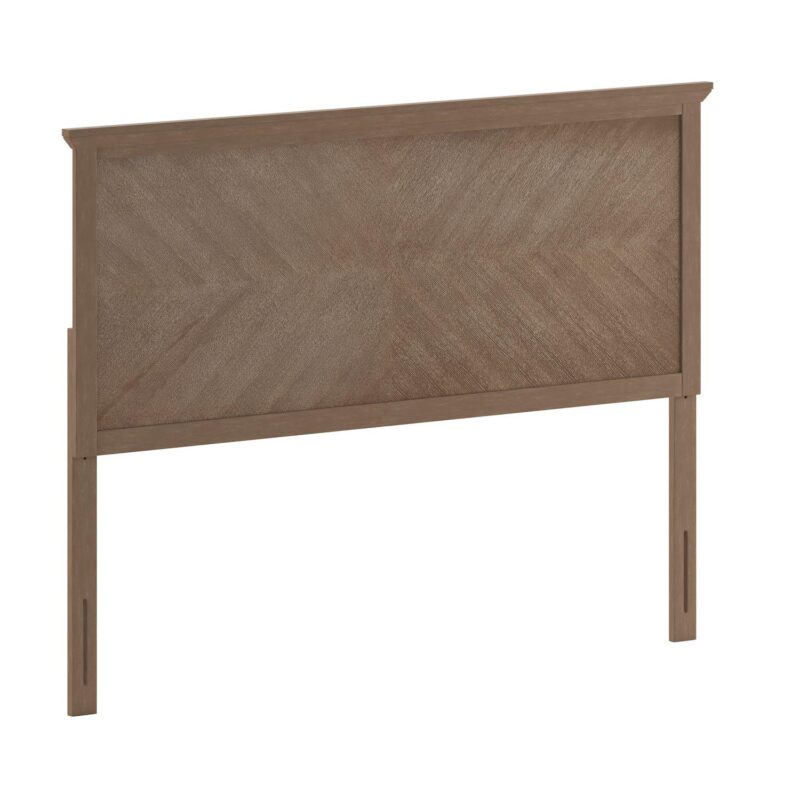Flash Furniture Fiona Contemporary Herringbone Wooden Adjustable Headboard - Image 7