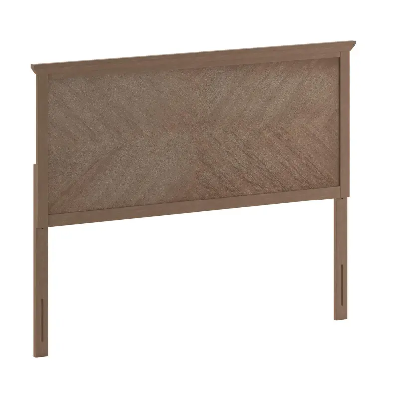 Flash Furniture Fiona Contemporary Herringbone Wooden Adjustable Headboard - Image 7