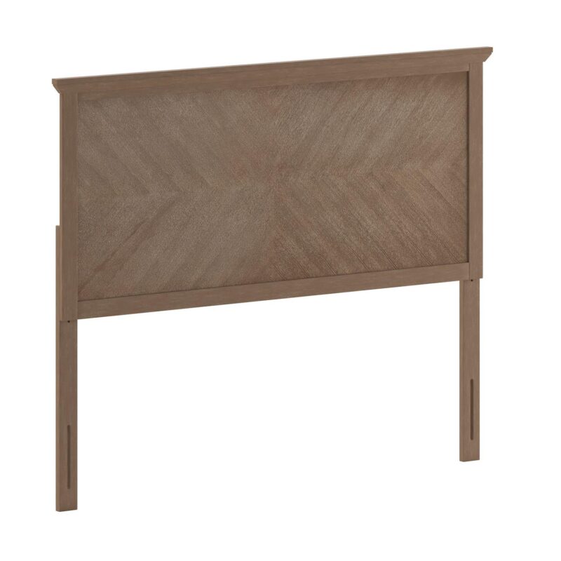 Flash Furniture Fiona Contemporary Herringbone Wooden Adjustable Headboard - Image 15