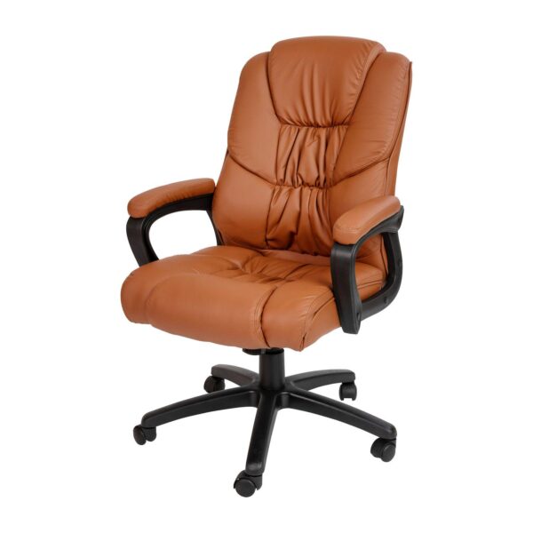 Flash Furniture Flash Fundamentals Big and Tall LeatherSoft Swivel Office Chair