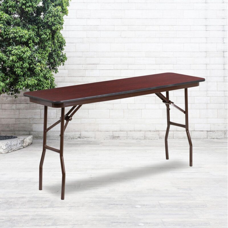 Flash Furniture Frankie Laminate Folding Table - Image 2