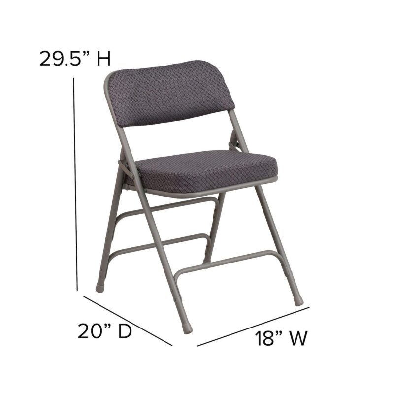 Flash Furniture Hercules Folding Chair 2-piece Set - Image 11