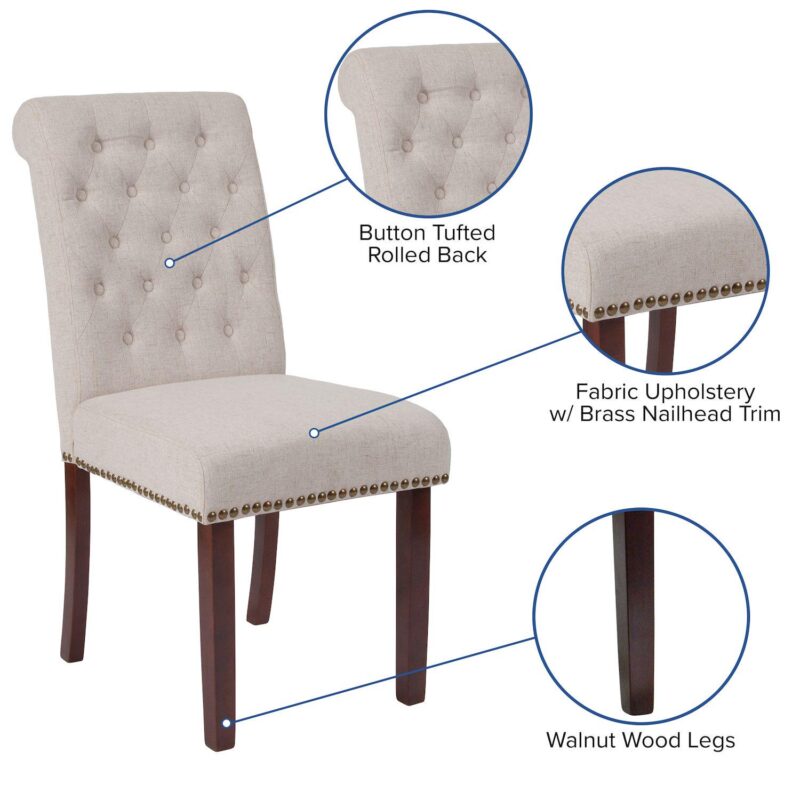 Flash Furniture Hercules Series Parsons Chair - Image 4