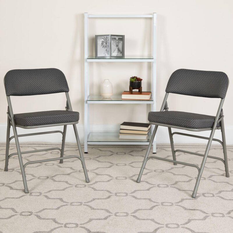 Flash Furniture Hercules Folding Chair 2-piece Set - Image 2