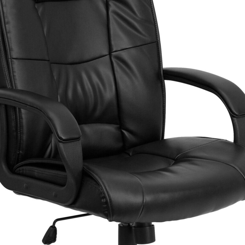 Flash Furniture Jessica High Back LeatherSoft Executive Swivel Office Chair - Image 5