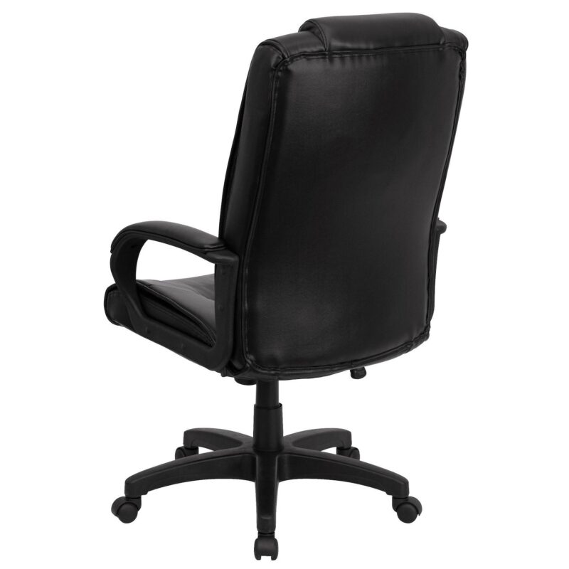 Flash Furniture Jessica High Back LeatherSoft Executive Swivel Office Chair - Image 4