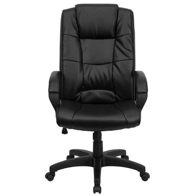 Flash Furniture Jessica High Back LeatherSoft Executive Swivel Office Chair - Image 7