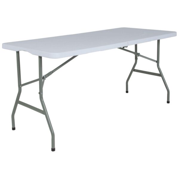 Flash Furniture Kathryn Bi-Fold Rectangle Folding Table