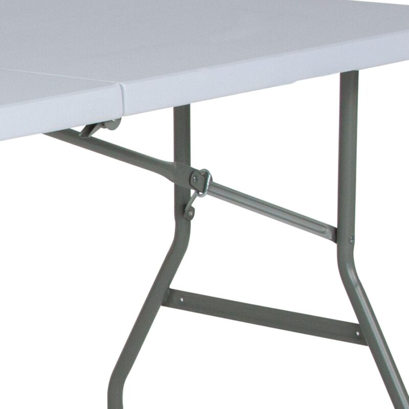 Flash Furniture Kathryn Bi-Fold Rectangle Folding Table - Image 8