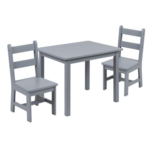 Flash Furniture Kyndl Kids Table and Chairs 3-piece Set