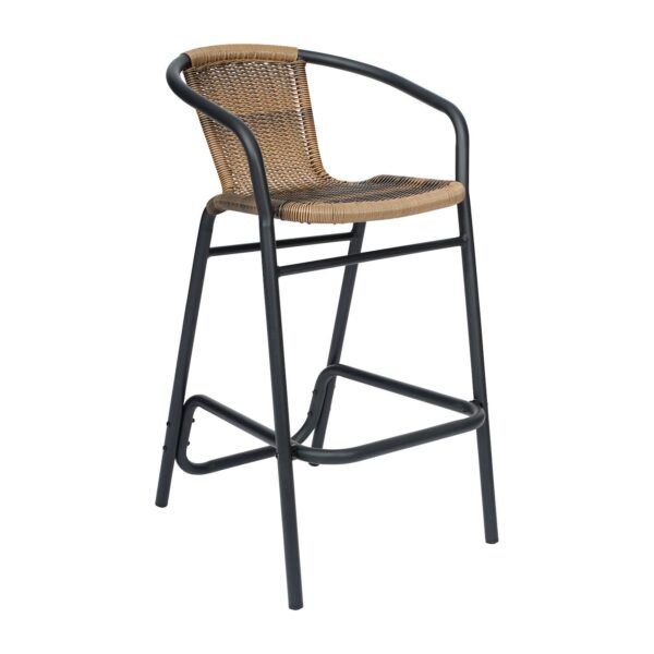 Flash Furniture Lila Commercial Grade Indoor / Outdoor Restaurant Barstool