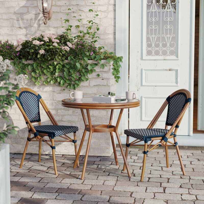 Flash Furniture Lourdes Indoor / Outdoor 31.5-in. Commercial Bistro Table - Image 4