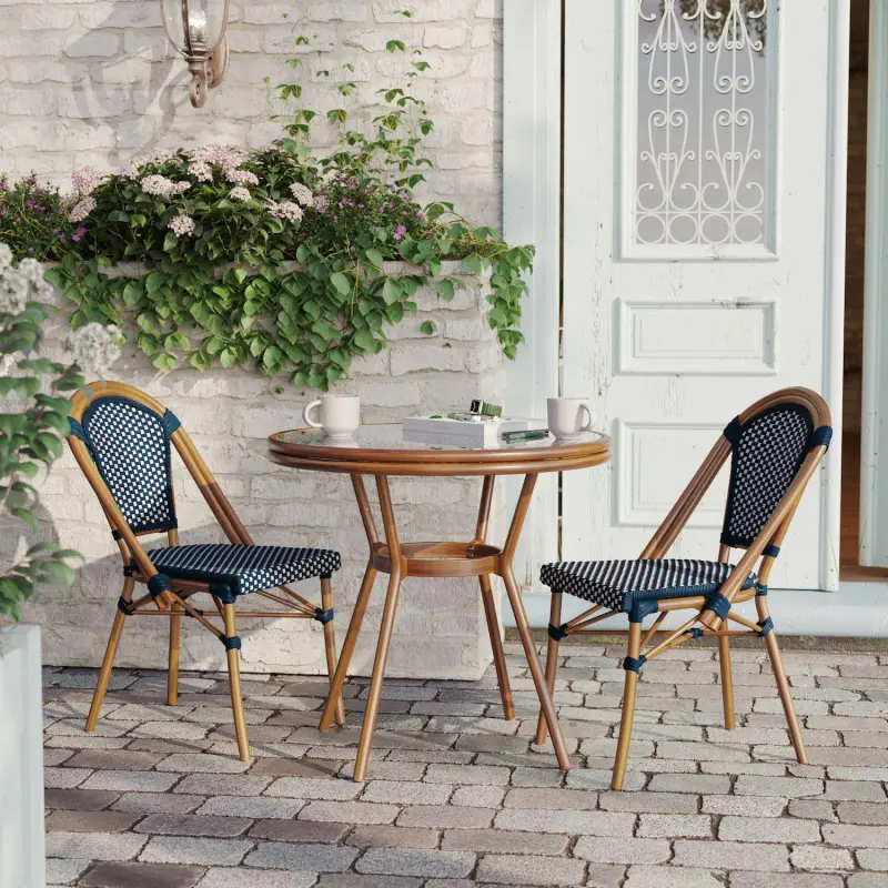 Flash Furniture Lourdes Indoor / Outdoor 31.5-in. Commercial Bistro Table - Image 4