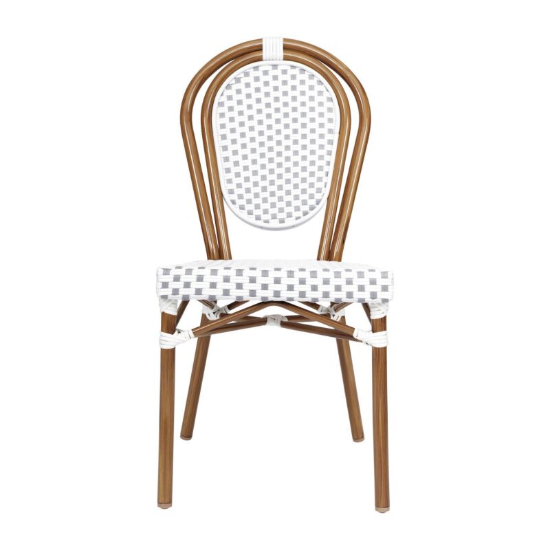 Flash Furniture Lourdes Indoor / Outdoor Commercial Thonet Bistro Stacking Chair - Image 4