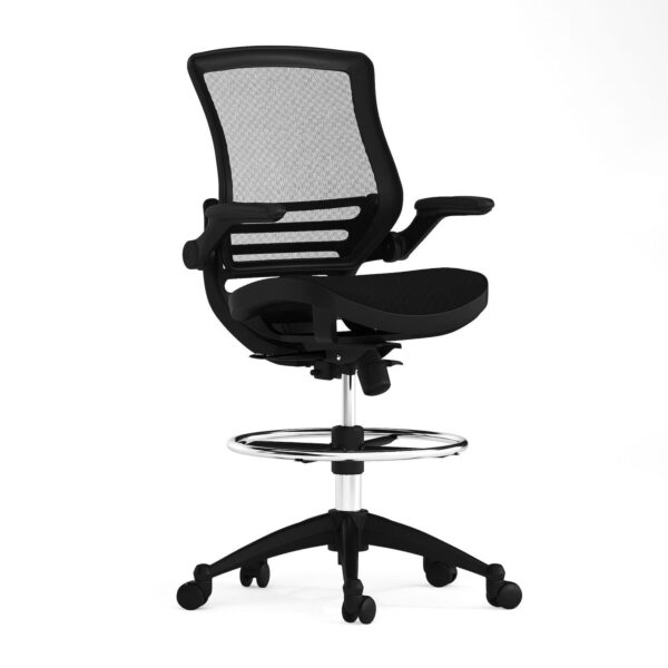 Flash Furniture Mid-Back Mesh Drafting Office Chair