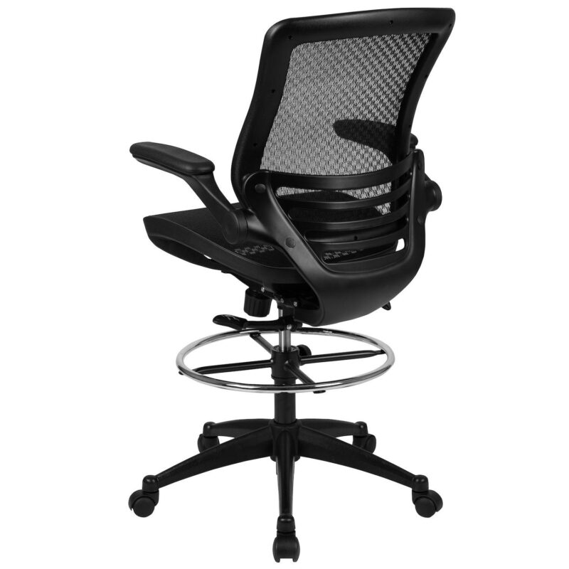 Flash Furniture Mid-Back Mesh Drafting Office Chair - Image 2