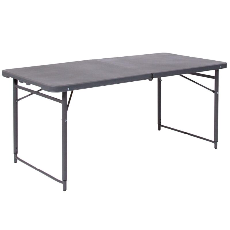 Flash Furniture Mills 4-Foot Adjustable Bi-Fold Folding Table - Image 10