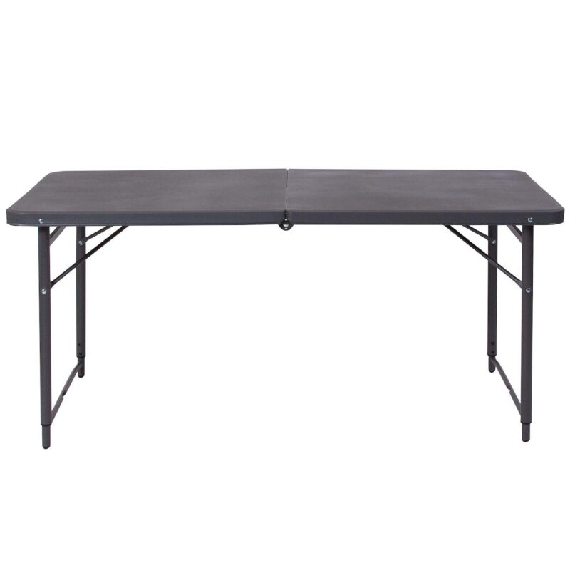 Flash Furniture Mills 4-Foot Adjustable Bi-Fold Folding Table - Image 4