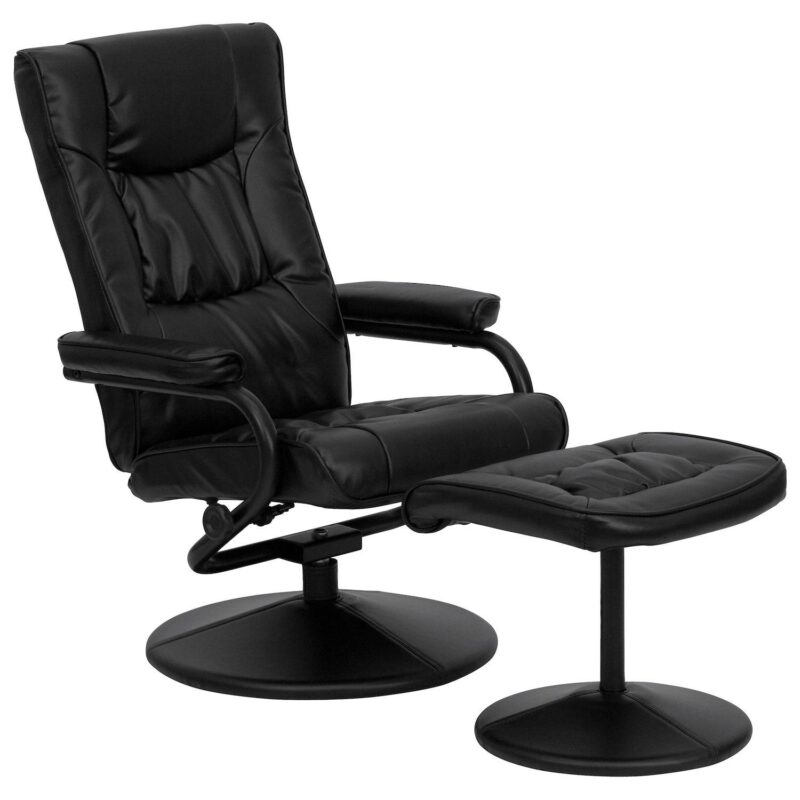 Flash Furniture Multi-Position Recliner Chair and Ottoman 2-piece Set - Image 11