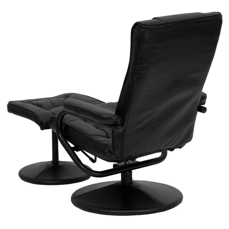 Flash Furniture Multi-Position Recliner Chair and Ottoman 2-piece Set - Image 3