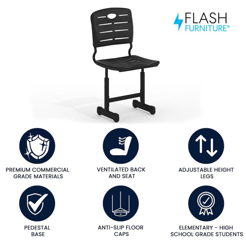 Flash Furniture Nila Student Chair - Image 10