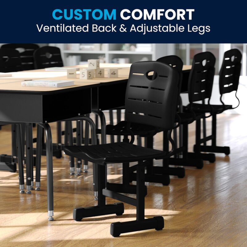 Flash Furniture Nila Student Chair - Image 14