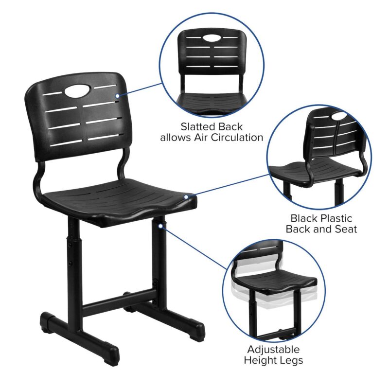 Flash Furniture Nila Student Chair - Image 2
