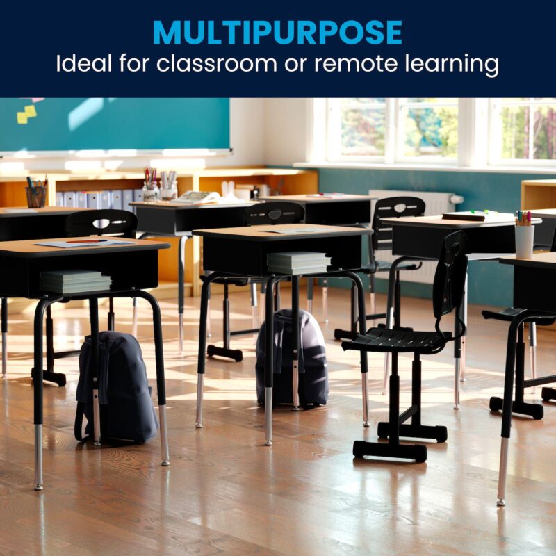 Flash Furniture Nila Student Chair - Image 11