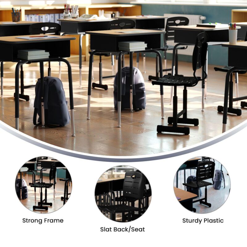 Flash Furniture Nila Student Chair - Image 12