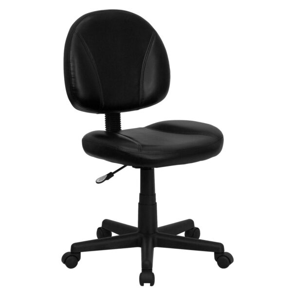 Flash Furniture Ronald Mid-Back LeatherSoft Swivel Office Chair