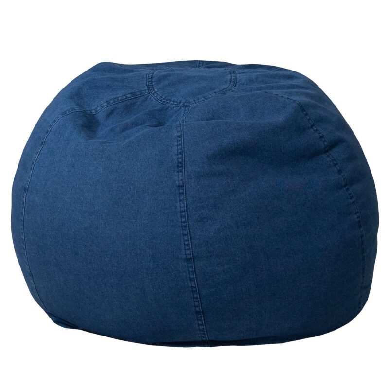 Flash Furniture Small Solid Refillable Bean Bag Chair - Image 16