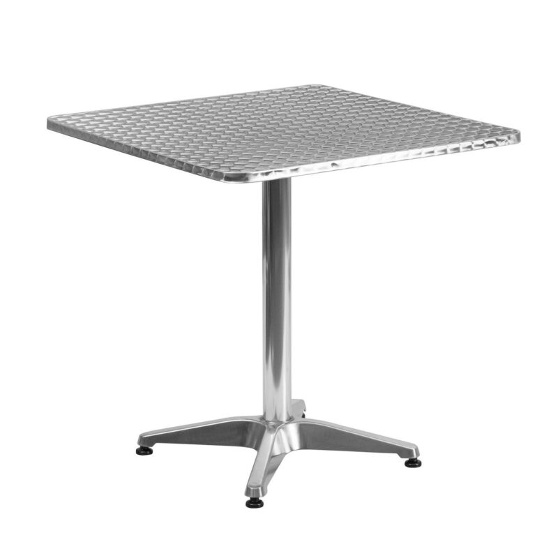 Flash Furniture Square Indoor / Outdoor Dining Table and Chair 3-piece Set - Image 3