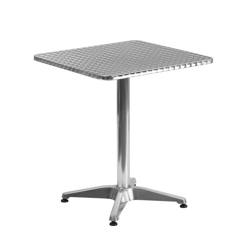 Flash Furniture Square Indoor / Outdoor Bistro Table and Chair 3-piece Set - Image 3