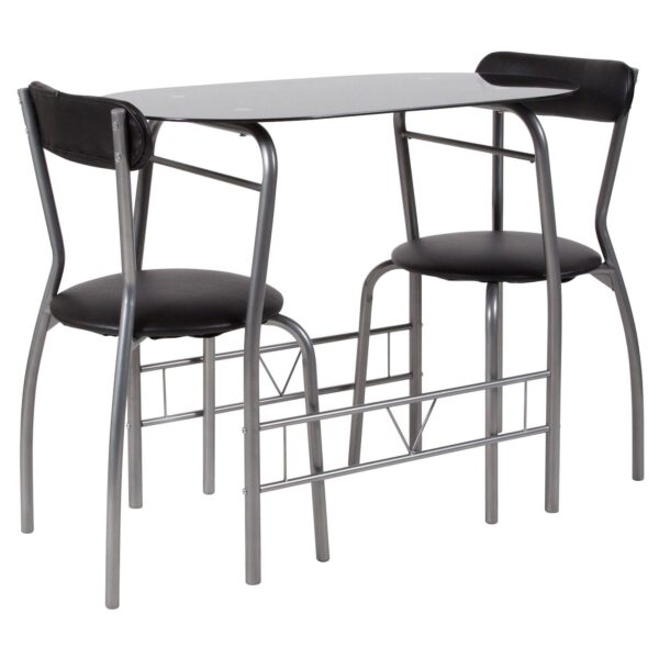 Flash Furniture Sutton Bistro Table and Dining Chair 3-piece Set