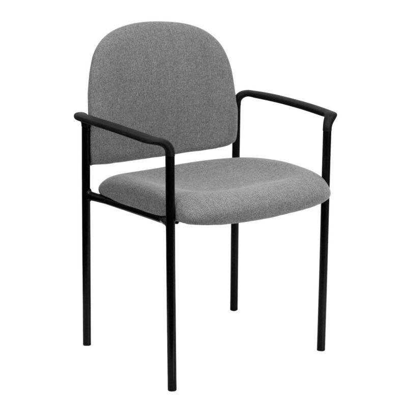 Flash Furniture Tiffany Comfort Stackable Reception Chair - Image 18