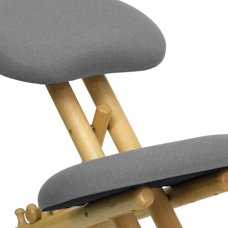 Flash Furniture Two-Tone Rolling Kneeling Ergonomic Office Chair - Image 2