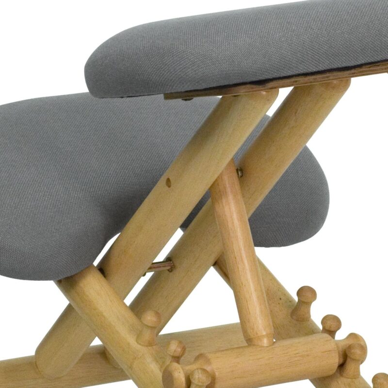 Flash Furniture Two-Tone Rolling Kneeling Ergonomic Office Chair - Image 6