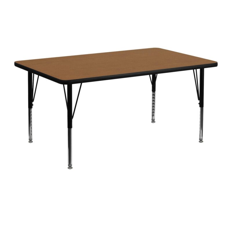 Flash Furniture Wren Rectangular Activity Table - Image 4
